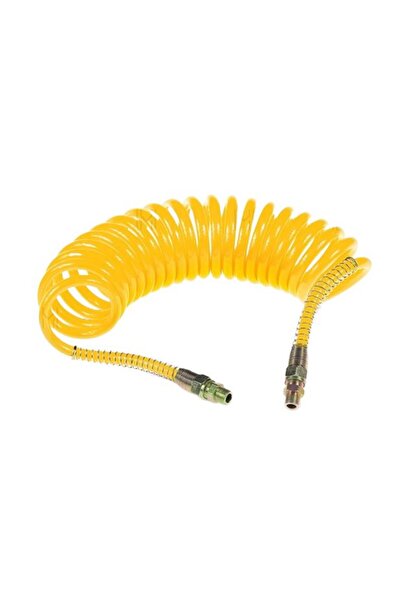 MVM Furtun de aer comprimat spiralat PBC002, silicon, M22, culoare galbenă