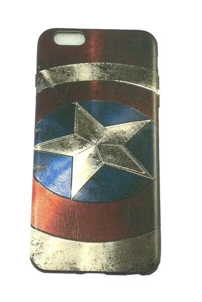 OEM Carcasă compatibilă cu iPhone 6 Plus, carcasă din silicon cu relief, Amer...