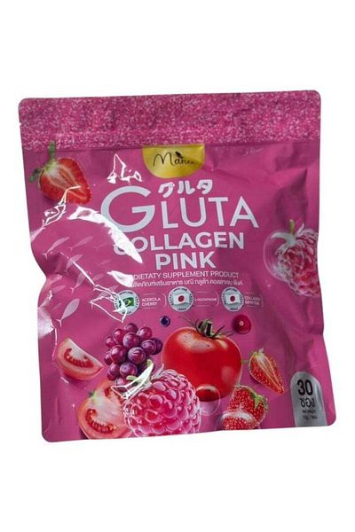 Gluta collagen pink