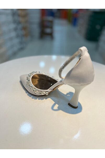 Alphus Шах Сатен Браслет з камінням Елегантні туфлі на підборах