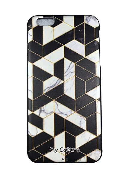 OEM Carcasă compatibilă cu iPhone 6Plus, Husă din silicon cu relief, Mozaic m...