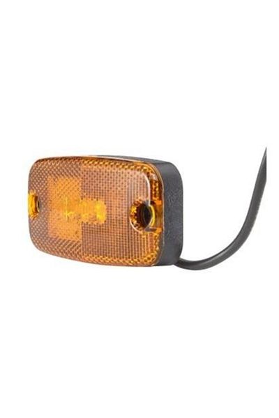 Hella LED position light 2PS 357 008-011, dimensions 75 x 111 mm, 0.8 W, 12/24 compatible