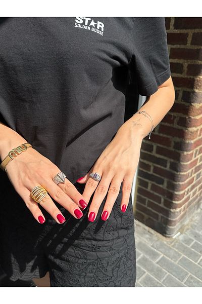 la nuit jewellery Cerania 3 Color Ring