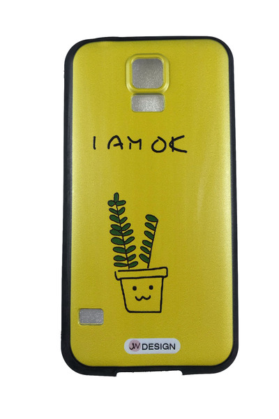 OEM Carcasă compatibilă cu Samsung S5, Carcasă din silicon cu relief, Inscrip...