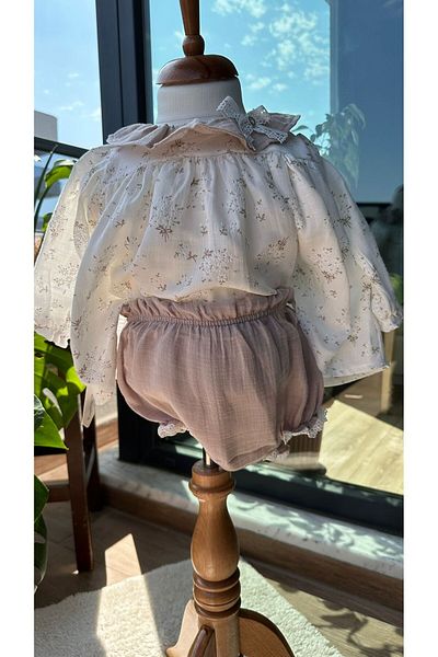 BabyDia Muslin Floral Set