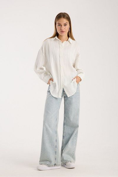 Reji Striped Loose Oversize Shirt