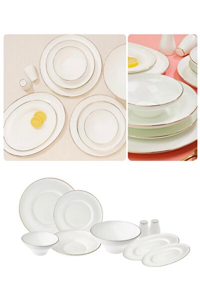 AROW ÇIRAĞAN HOME HERA 29 PARÇA GOLD YEMEK TAKIMI