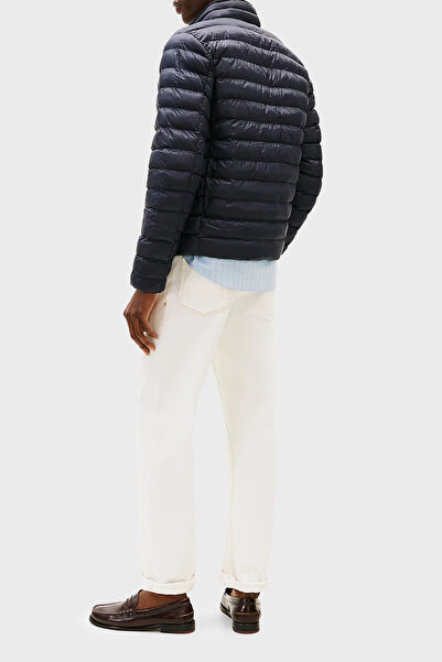 Tommy Hilfiger Regular Fit Dik Yaka Kapitoneli Mont Erkek MONT MW0MW39990 DW5