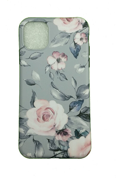 OEM Carcasă compatibilă cu iPhone 11 6.1, silicon moale, roz, verde - roz