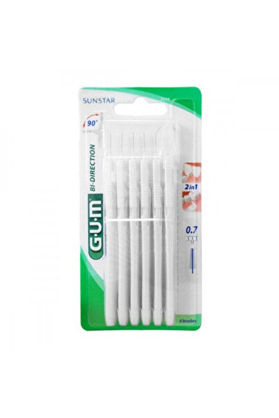 GUM فرشاة الأسنان ثنائية الاتجاه
