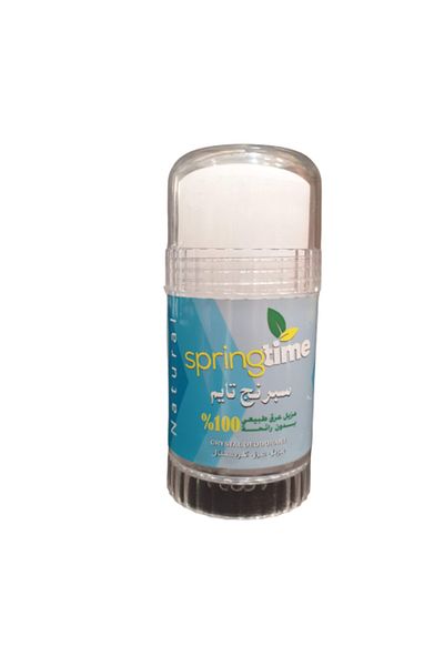 Spring Time | Natural Deodorant | Unscented | Crystal | 120g