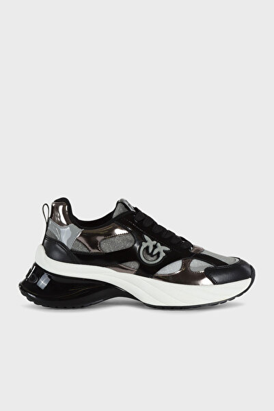 PİNKO Logolu Hakiki Deri Sim Detaylı Kalın Taban Sneaker Ayakkabı AYAKKABI SS0067 E032 Z99