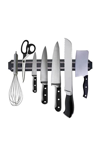 Marsilyan عازلة® حامل سكاكين جداري مغناطيسي من الفولاذ المقاوم للصدأ مقاس 33 سم