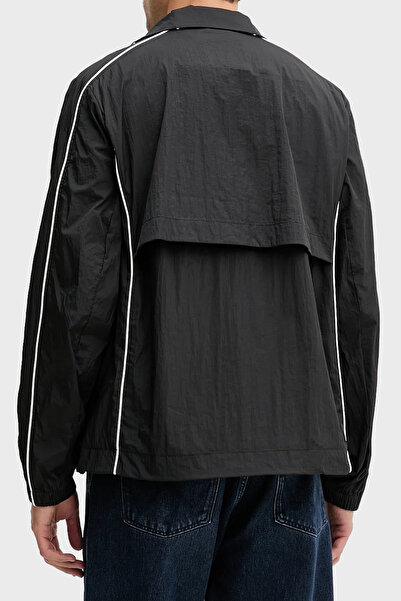 Calvin Klein Logolu Oversize Fit Dik Yaka Ceket LV04RC505GUB1 Erkek CEKET LV04RC505G UB1