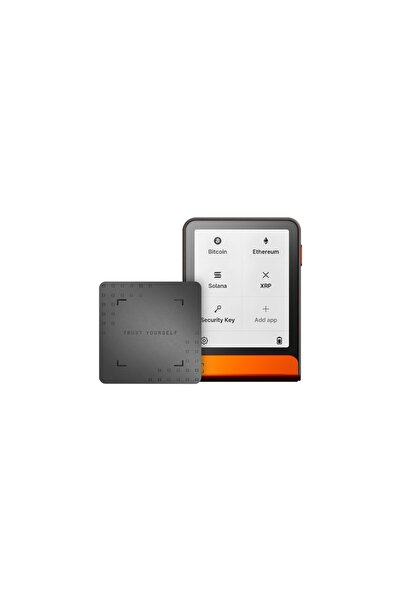 Ledger Flex Turuncu Kripto Donanım Cüzdanı + Kurtarma Anahtarı - Soğuk Cüzdan