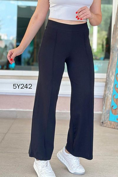 İnce Topuk Grass Rib Fabric Trousers 5Y242