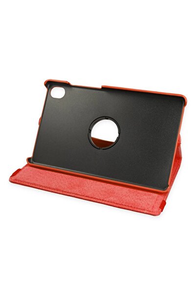 CepteToptan Myt09 Lenovo Tab M8 Case 360 Tablet Leather Case - Red