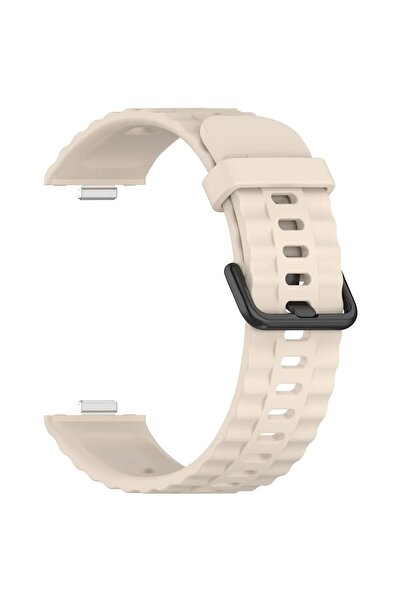 CepteToptan Myt09 Huawei Watch Fit 3 Classic Band - Beige