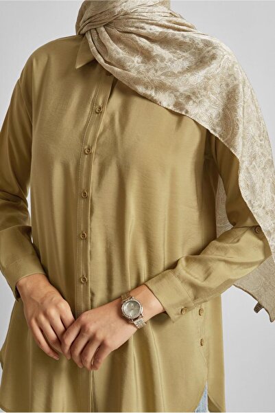 Alvina Shirt Collar Tunic 45771