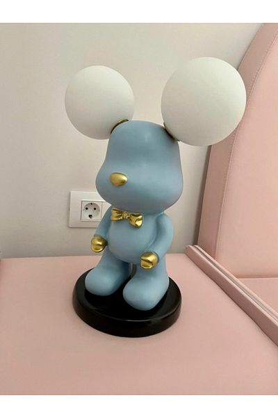 LUXXO Veioza pentru camera copiilor, 2xG9, Little Blue Bear