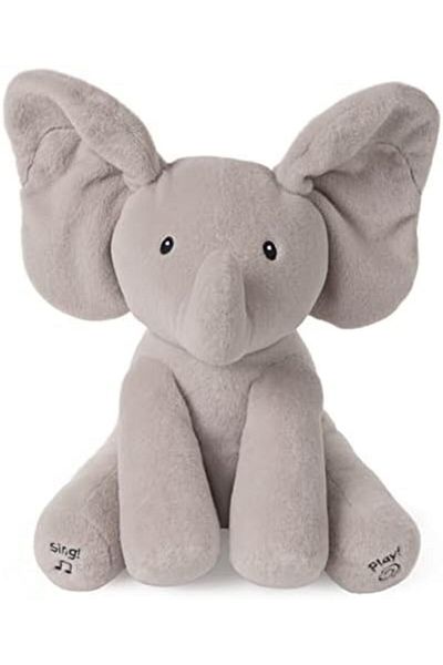 Gund Official Ba Flappy the Elephant, Interactive and Musical Cuddly Plush 12-Inch Stuffed Snuggly P