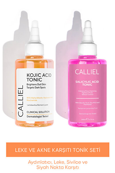 CALLİEL Leke ve Akne Karşıtı Aydınlatıcı Bakım Seti