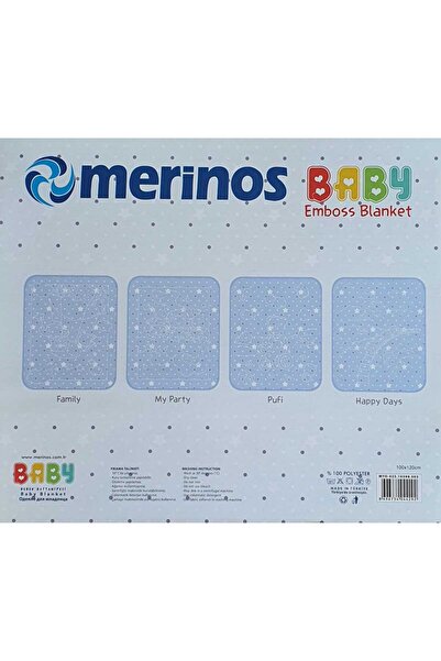 Merinos Embos bebek battaniyesi