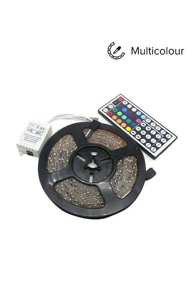 AGD Ehome Flexible RGB LED Strip Light with Multi-color Remote Control 10m
