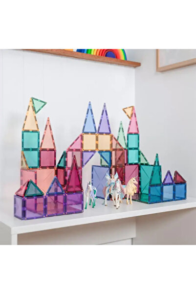 Connetix Pastel Başlangıç Seti - 64 Parça CON-EU-P64