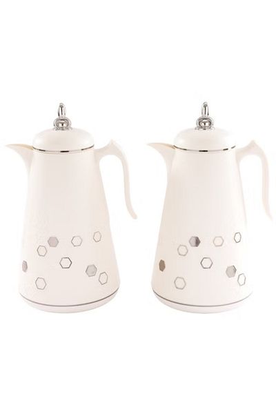 Generic Attractive 1/1 liter coffee and tea refrigerator thermos set with elegant design