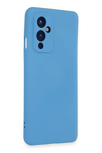 CepteToptan Myt09 One Plus 9 Case Nano Inside Velvet Silicone - Blue