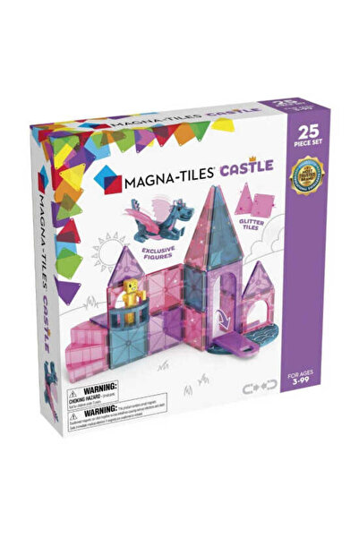 Magna Tiles Magna-Tiles Magna-Tiles Castle - Princess Castle 25 Pieces 242025Ca