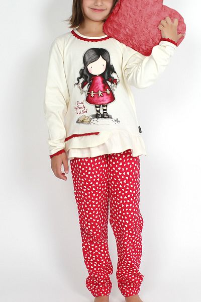 Santoro Gorjuss children's pajamas BBC long pants I found my family in book 16 years