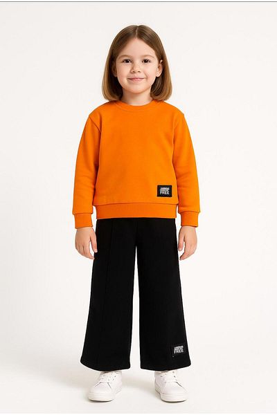 renkli diyar Girl's Bottom Top Set School Nursery Primary School Kindergarten