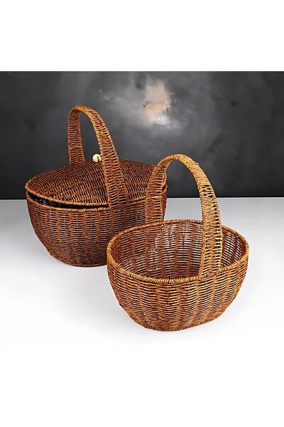 Kosova SPT-285 سلة نزهة بيضاوية صغيرة