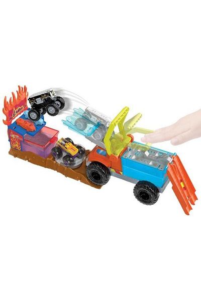HOT WHEELS Set de masinute Hot Wheels Monster Trucks Collision Arena