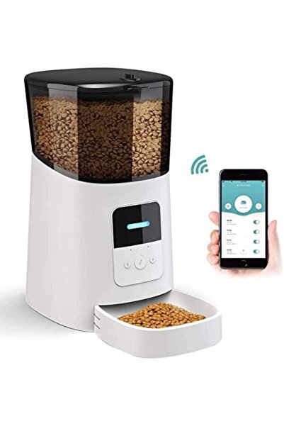 SKADE وحدة تغذية القطط الأوتوماتيكية، وحدة تغذية ذكية للحيوانات الأليفة مزودة...