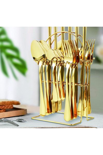 novim 24-piece cutlery set GOLD