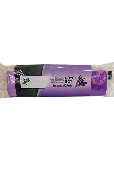 MEZ-PACK LAVANTA KOKULU BÜZGÜLÜ ÇÖP POŞETİ 10 lu X 3 ADET BÜYÜK BOY