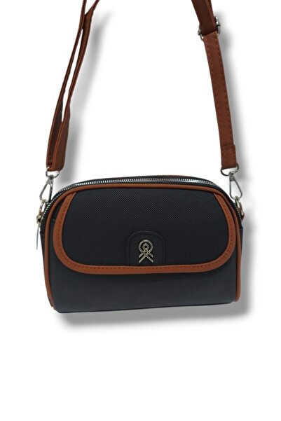 Cakgo 335-25 Δερμάτινη γυναικεία τσάντα με 3 θήκες και ιμάντα ώμου