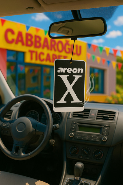 cabbaroğlu ticaret Areon X Vanilla Bubble Oto Araç Kokusu (BJK)