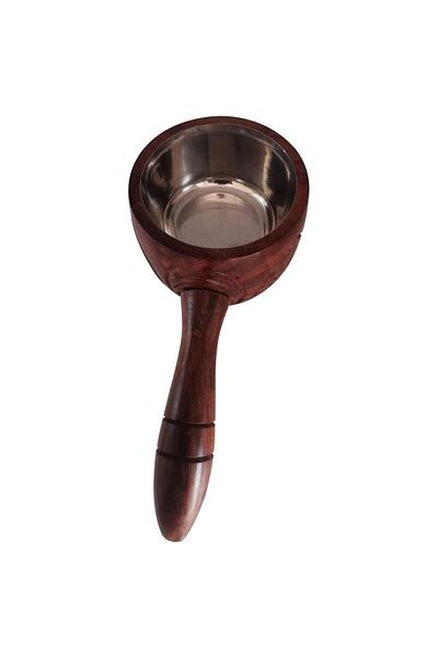 asmiat Handmade Wooden Creative Design Wooden Incense Burner Holder with Handle For home Use
