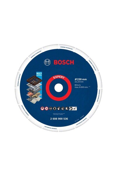 Bosch - Disc diamantat pentru metal 230x22.23mm Expert [2608900536]