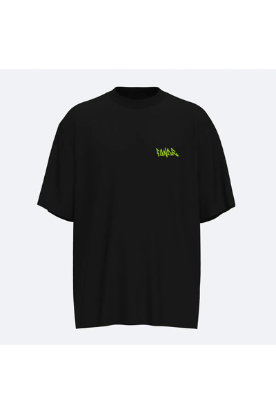 Fandr Store Black Oversize Luther Unisex T-Shirt