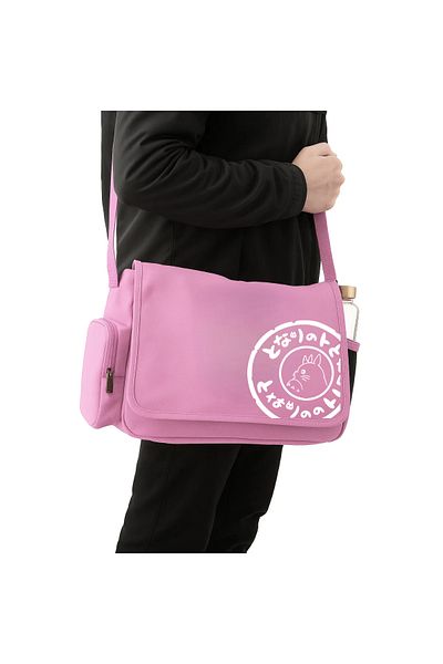 Touz Khaki Totoro Postman Bag Ellevanahakitotoro02