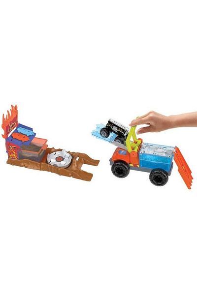 HOT WHEELS Set de masinute Hot Wheels Monster Trucks Collision Arena