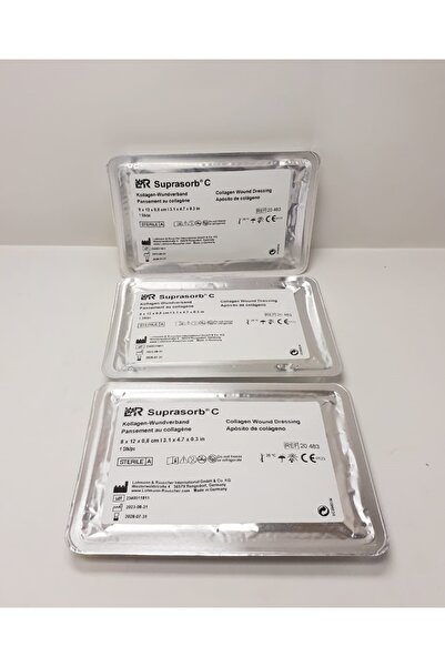 Lohmann & Rauscher Suprasorb C Kolajen İçerikli Yara Örtüsü 8cm X 12 cm X 0,8...