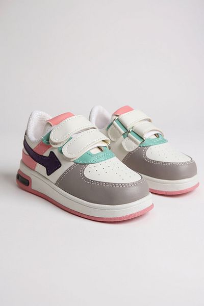 Wordex Cc230 Velcro Girls Boys Lighted Children's School Nursery Daily Sports Shoes
