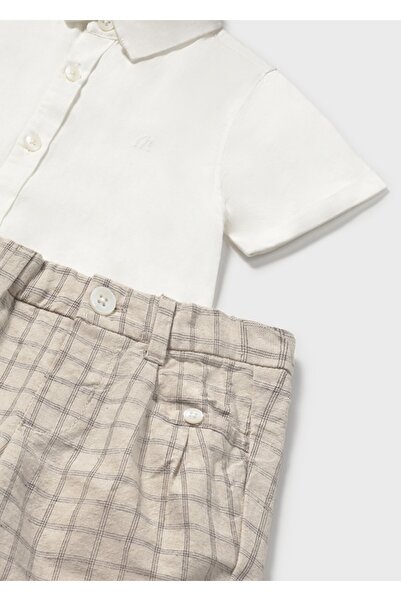 MAYORAL Boy's Shirt Shorts Set