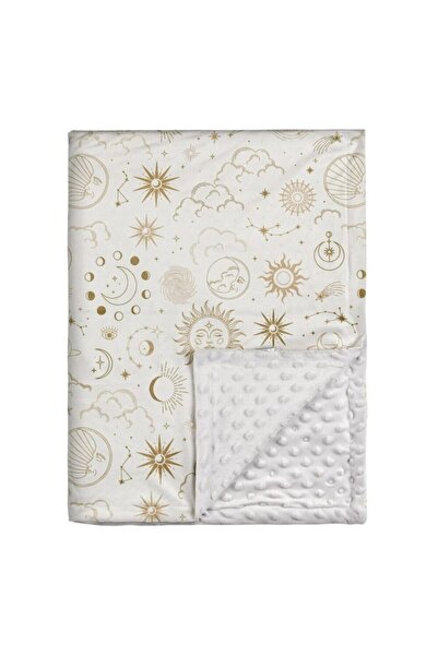 Mixbo Children's Blanket, Two Girls, Mixbo, Grey Abstract Print, 75x100cm